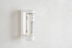 White Holder With Screws, For Squeezable Dispenser - 10Pack