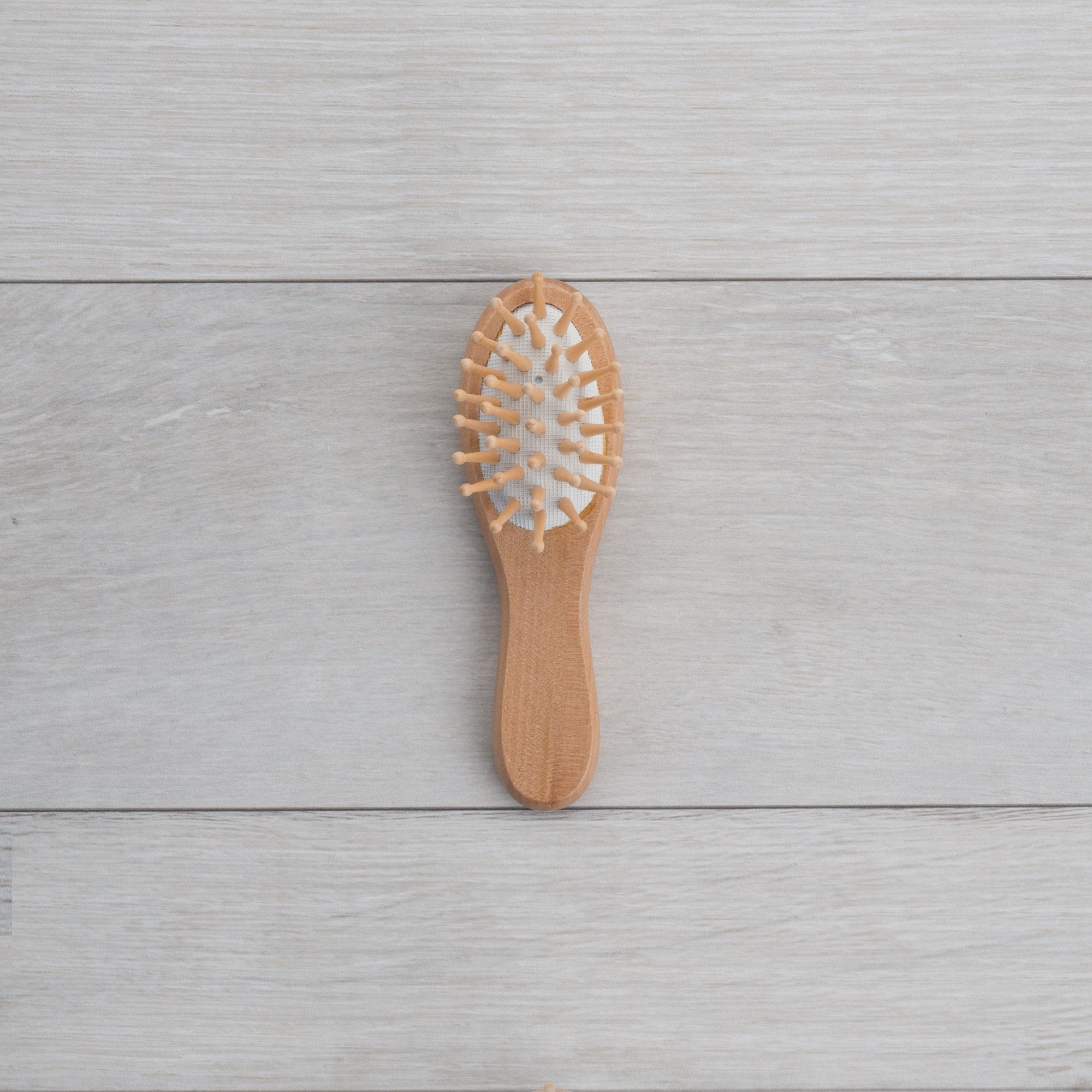 No Logo Natural Wooden Hair Brush