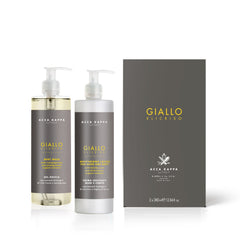 dispenser with a box Giallo elicriso acca kappa hotel kit