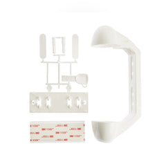 White Holder With Double-sided Tape, For Squeezable Dispenser - 20Pack
