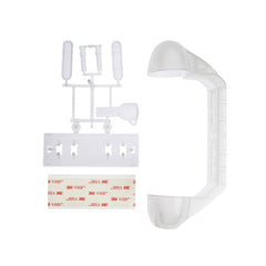 Semi-transparent Holder With Double Side Tape, For Squeezable Dispenser