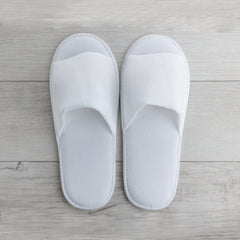No Logo Room Slippers Eco In Polyester Sponge - 100Pack