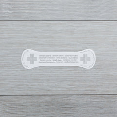 No Logo Adhesive Sanitary Band For Wc