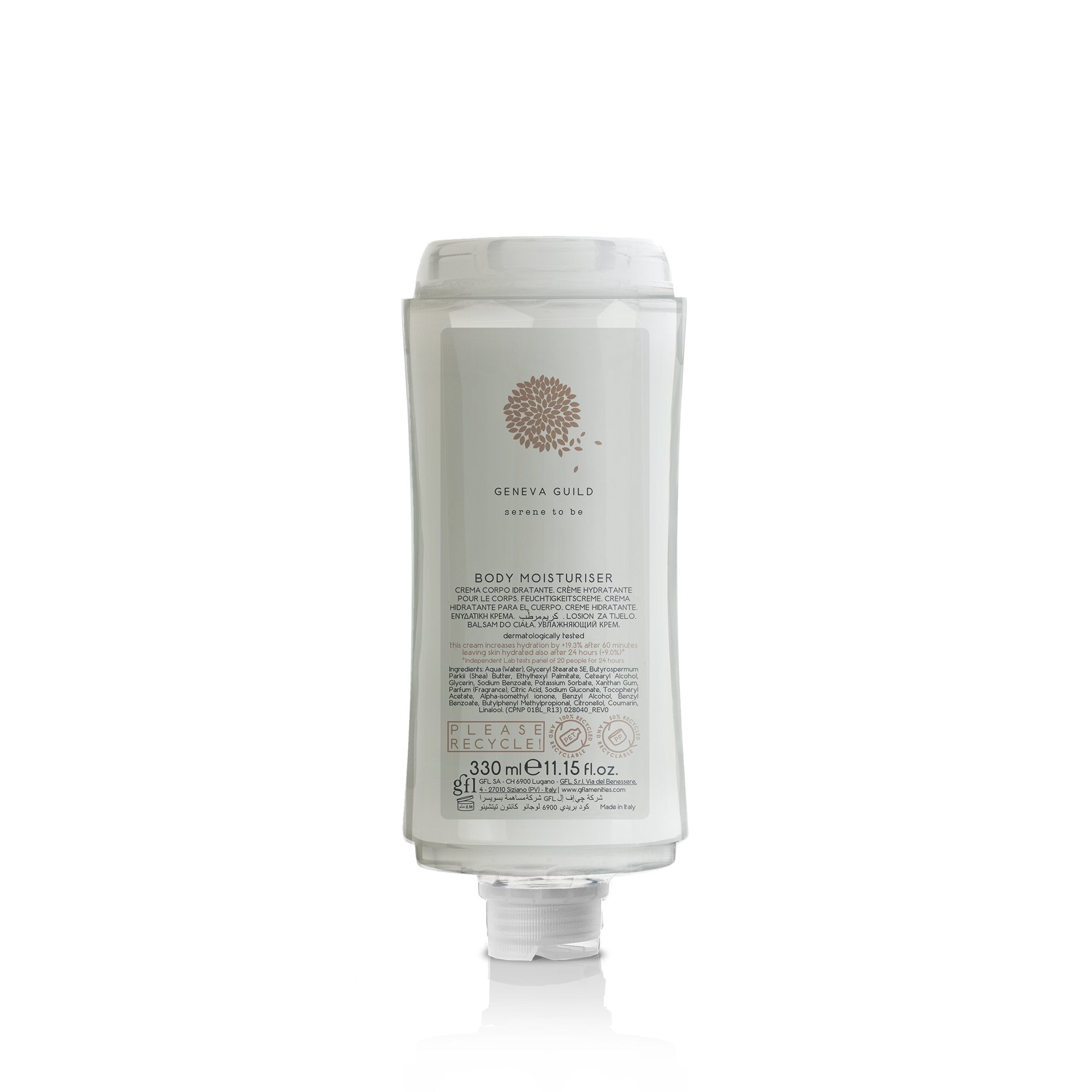Geneva Guild Body Moisturiser Cartridge For Dispenser (330 ml)