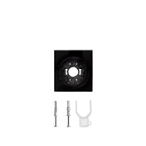 Black Abs Short Support Bracket For "Shelfsoap" Dispenser - 20Pack