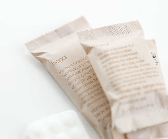 Choosing products and services that are Nordic Ecolabel certified, like Hopal, consumers can actively contribute to the ultimate goal of achieving a sustainable society. GFL eco friendly toiletries for hotels