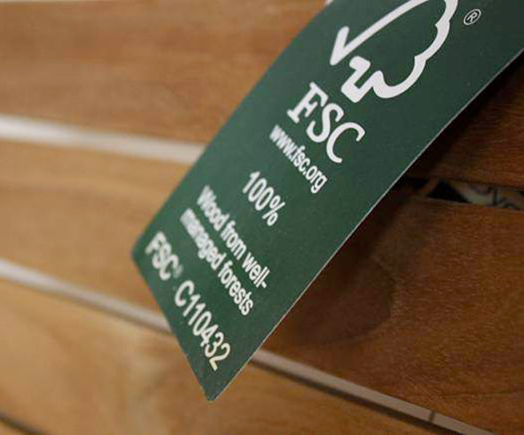 We use packaging for transport from a certified supply chain (European FSC mix production). GFL where possible use packaging in recycled and recyclable FSC paper.