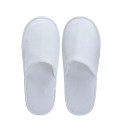 No Logo Room Slippers Eco In Polyester Sponge, Closed On Top - 100Pack