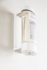 White Holder With Screws, For Squeezable Dispenser - 10Pack