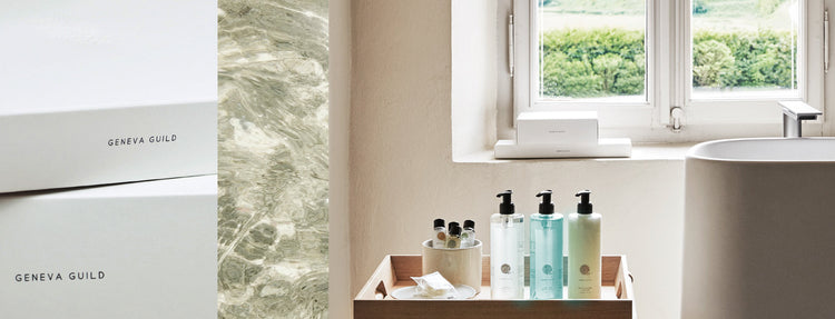 Geneva Guild CHIC AND STYLISH DESIGN FOR CONTEMPORARY SPACES. GFL Contemporary Hotel Amenities.