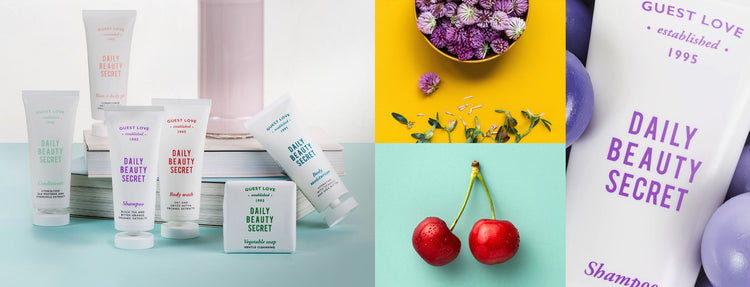 GUEST LOVE. AN ICONIC BRAND DEDICATED TO LOVE FOR HOSPITALITY. GFL Contemporary Hotel Amenities since 1995.