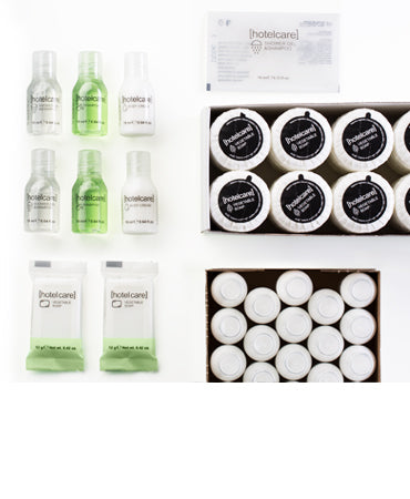 THE NEW HOTEL CARE IS A RANGE EXCLUSIVELY THOUGHT FOR THE CASH & CARRY MARKET. THE PARTICULARITY OF THIS RANGE IS ITS PACKAGING: INTENTIONALLY STUDIED FOR THE RETAIL SALES. Cash and carry Hotel Amenities