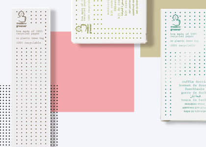 Gfl Prestige Elite eco accessories collection in recycled and recyclable paper box