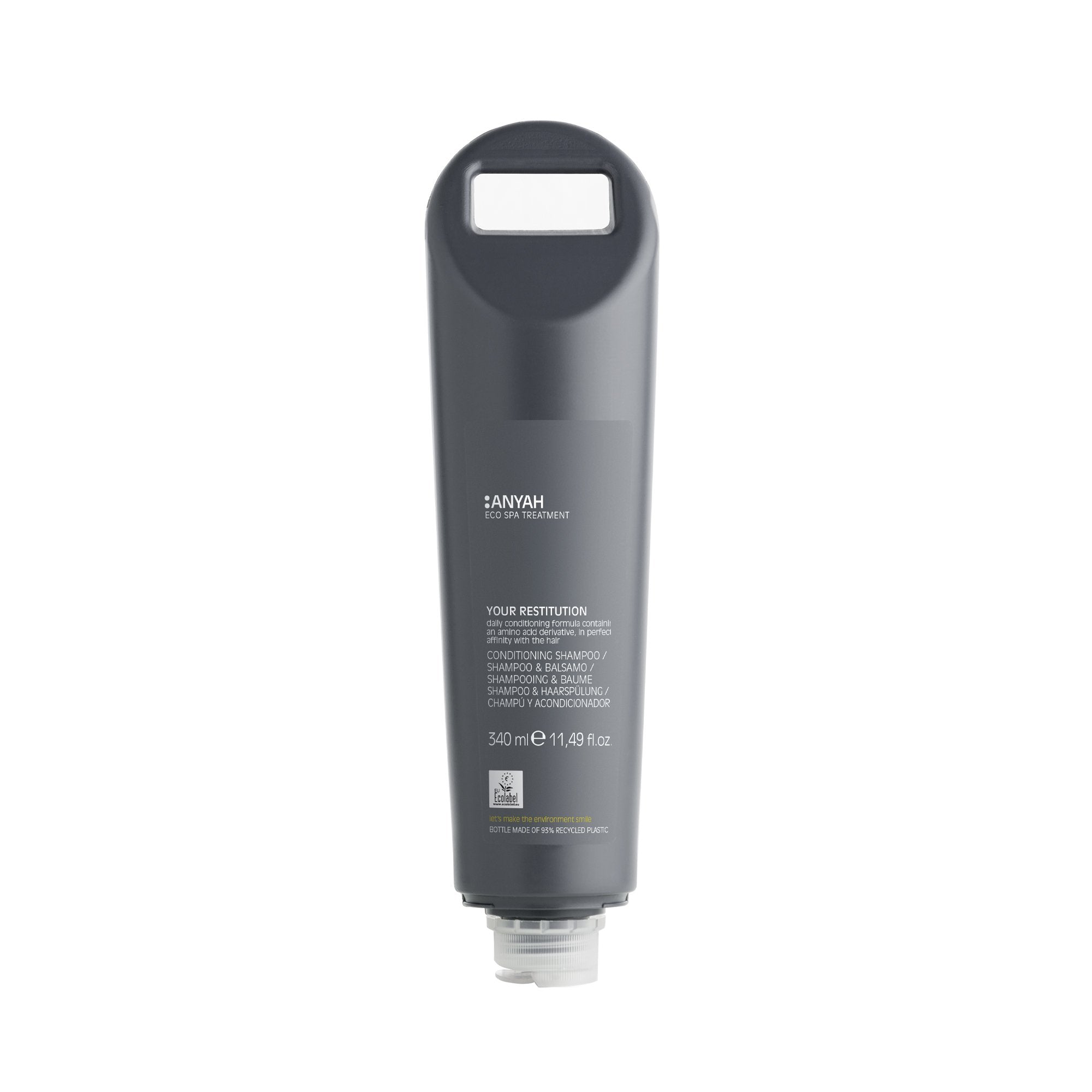 Anyah ecolabel certified conditioning shampoo cartridge for dispenser (340 ml)