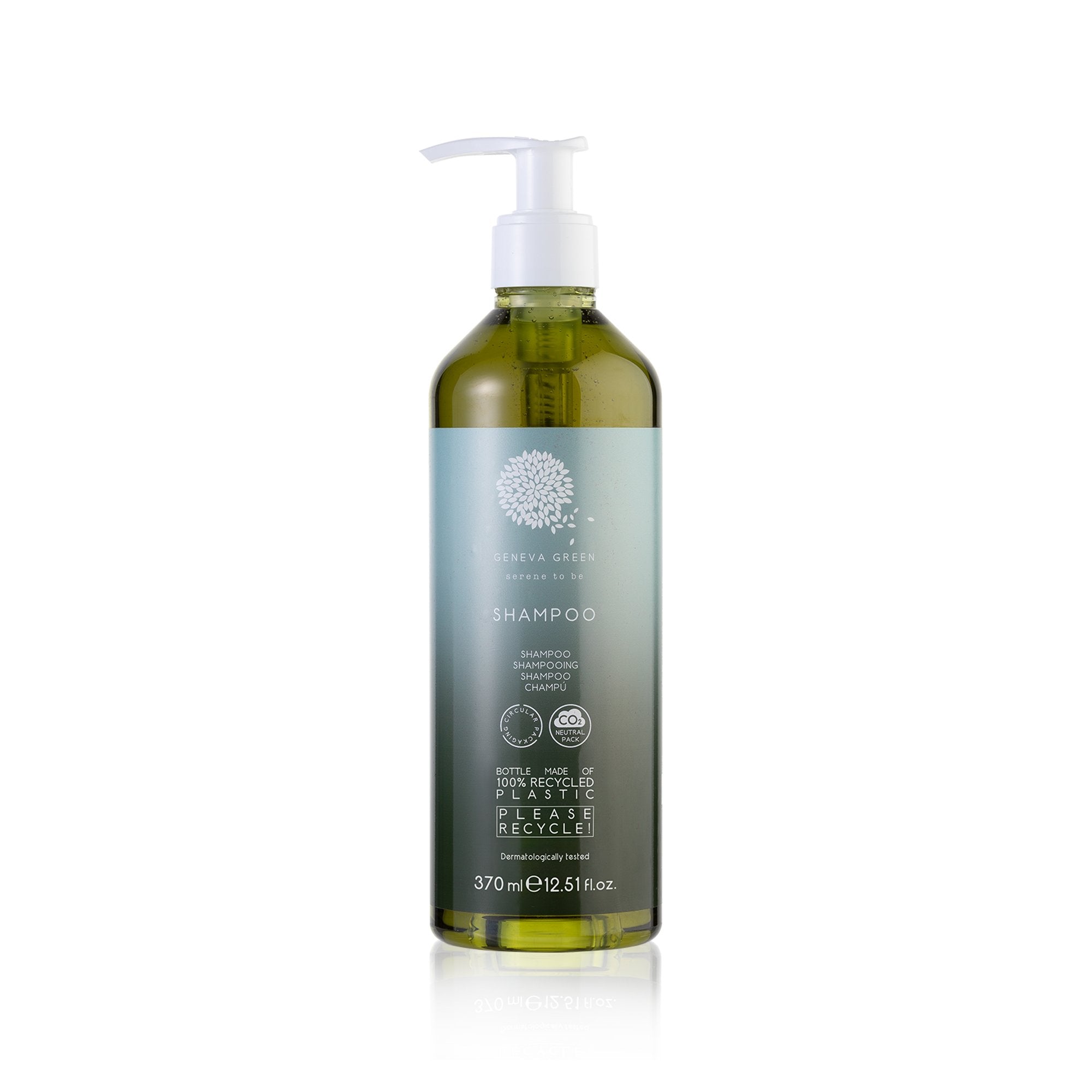 Geneva Green Shampoo With Locked Pump (370 ml) 