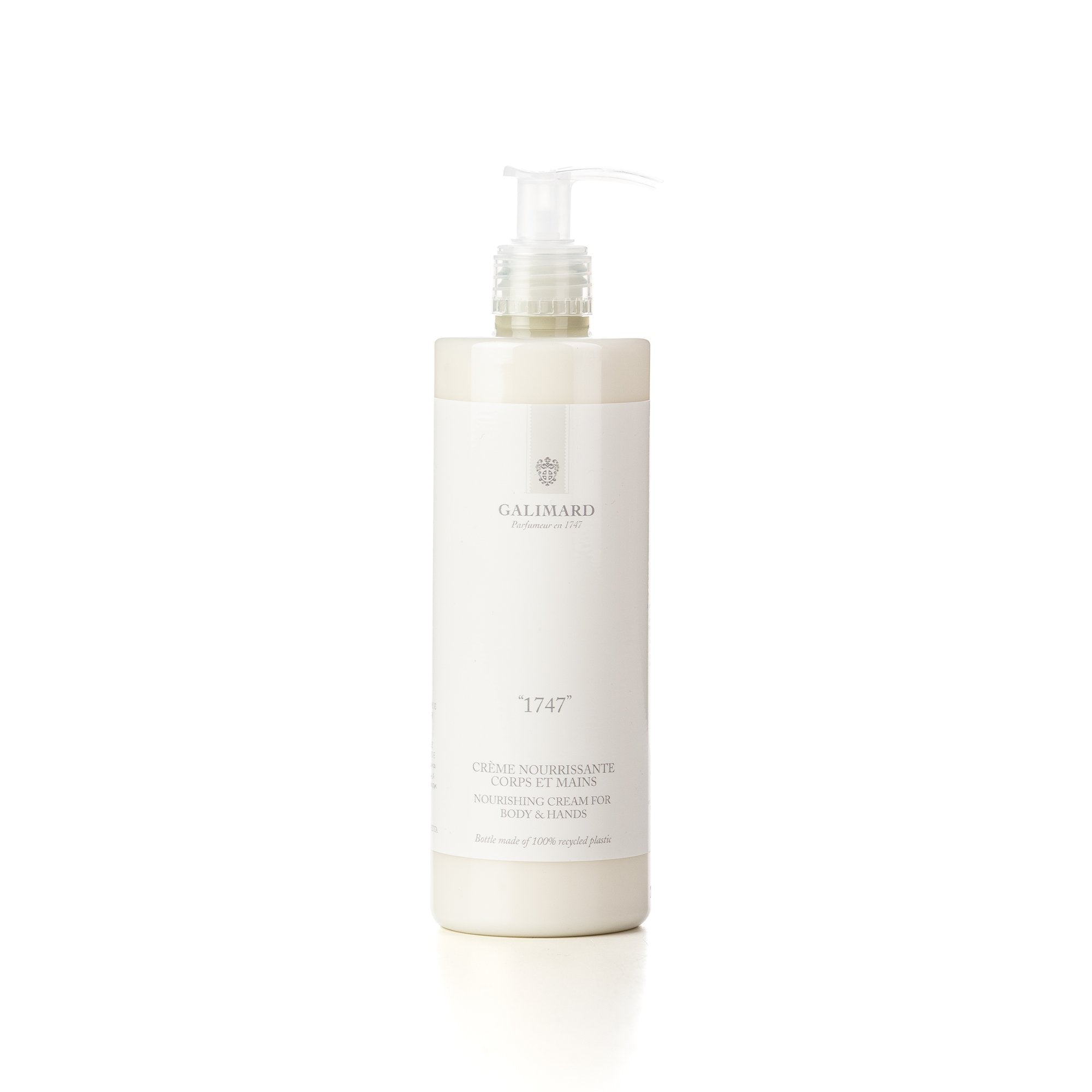 Galimard "1747" Nourishing Cream For Body & Hands With Locked Pump (380 ml)