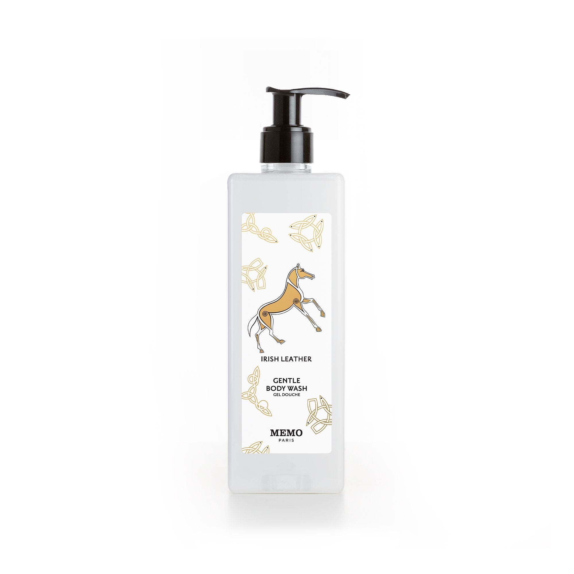 Memo "Irish Leather" Gentle Body Wash With Locked Pump (480 ml) 
