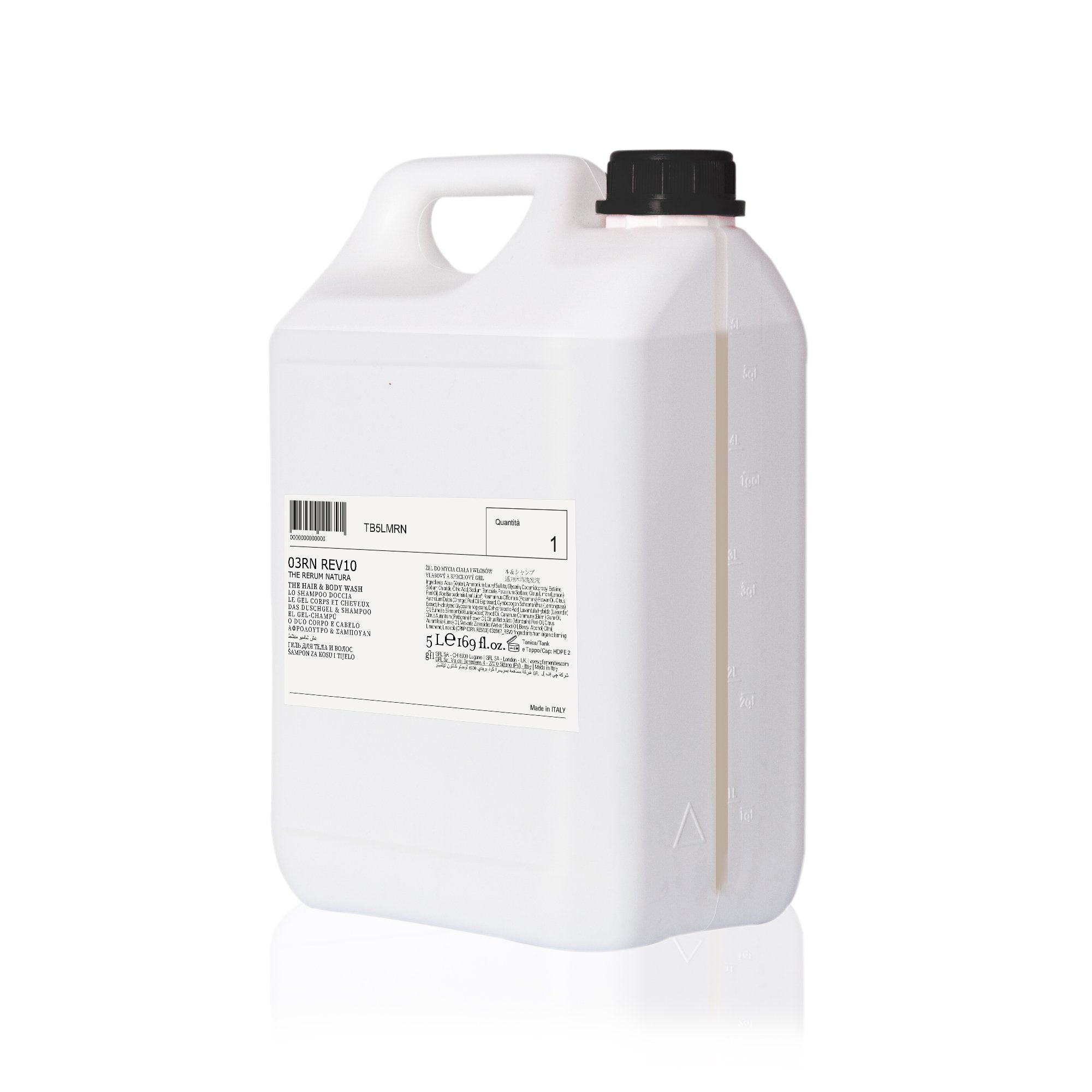 The rerum natura organic certified  tank (5 L)