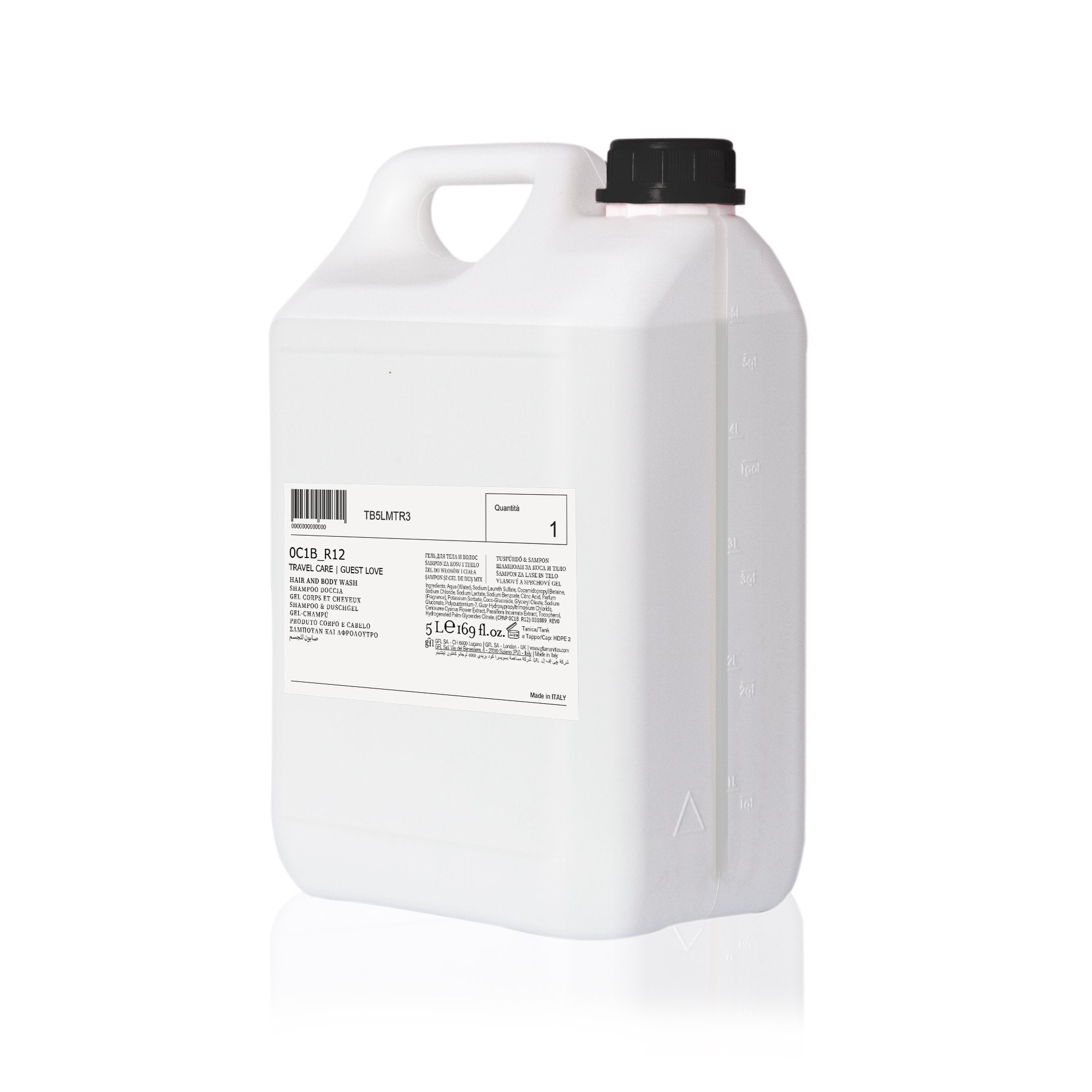 Travelcare Shower Gel & Shampoo (5 L) 